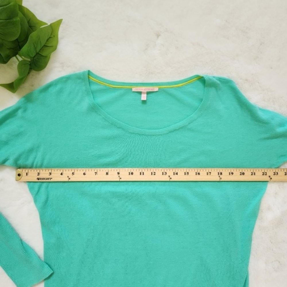 Victoria's Secret Mint Green Long Sleeve Pullover Sweatshirt Size Large - Picture 8 of 10